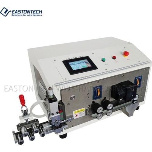EASTONTECH EW-3045 High-flexibility Pneumatic Automatic Machine For Cutting And Stripping (2 - 12 p) Flat Ribbon Wires