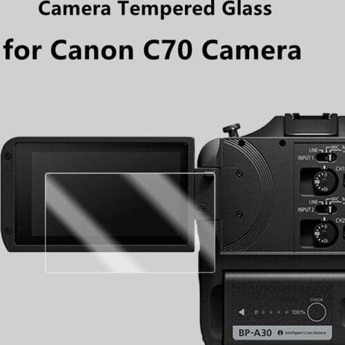 C70 Camera 9H Camera Tempered Glass for Canon C70 Camera LCD Screen Protector Film