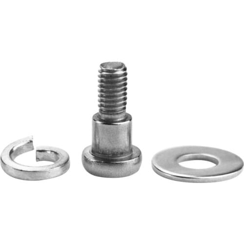 1 Set Stainless Steel Scooters Rear Wheel Fixing Bolt Screw Set Assembly Silver for Xiaomi M365 Electric Scooter Accessories