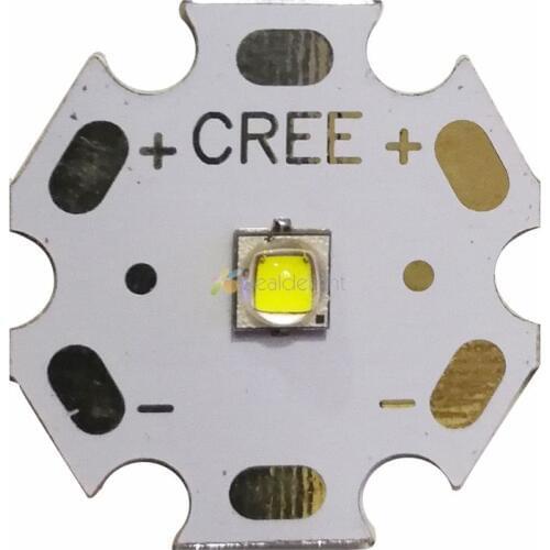 10PCS Cree XLamp XPG2 XP-G2 R5 Cool White 1W~5W 490LM LED Light Lamp Bulb With 20mm Star PCB Free shipping