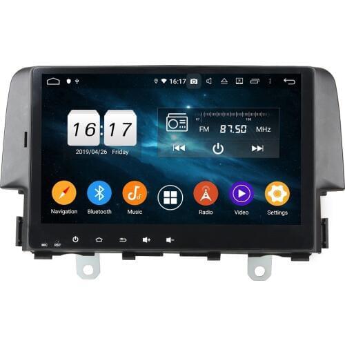 4gb+64gb PX6 6-Core 9" Android 10 Car DVD Player for Honda Civic 2016 Stereo Radio GPS Bluetooth 5.0 WIFI Easy Connect