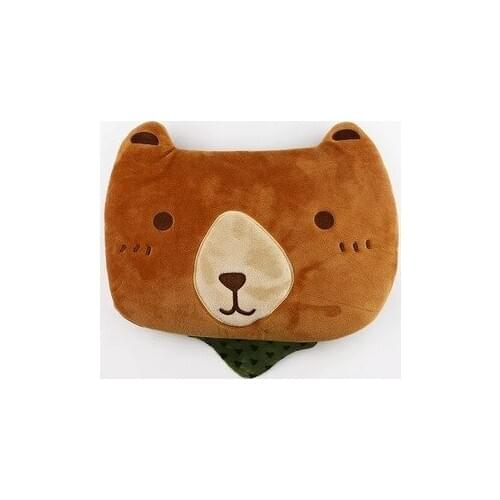 Free shipping cartoon animal Brown bear pattern hot water bag Fluffy safe explosion-proof hot water bag hot water bottle