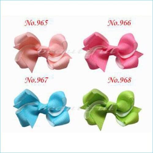 100 BLESSING Good Girl 2.5-2.75" Bow Double Tail + ABC + Angel 3 Style 1231 No