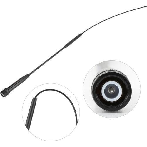 YiniTone BNC Male Walkie Talkie Antenna UHF VHF Dual Band for Kenwood ICOM Two Way Radio