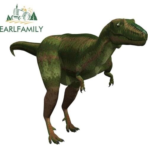 EARLFAMILY 13cm x 12cm for Albertosaurus Vinyl Car Stickers Personality Motorcycle Waterproof Scratch-proof Camper Window Decal