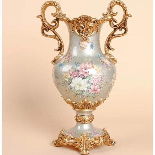 European Vase Decoration dining room, living room, study, flower appliances, American household creative flower arrangement