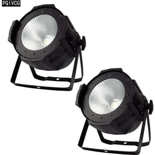 2 PCS Led Par 100W COB Light Dmx Controll Stage lights For Dj Booth Market Disco Church Garden Effect lighting