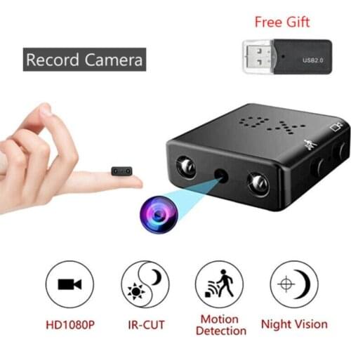 1080P Camera Full HD Home Security Camcorder Night Vision Micro cam Motion Detection Video Voice Recorder USB Powered