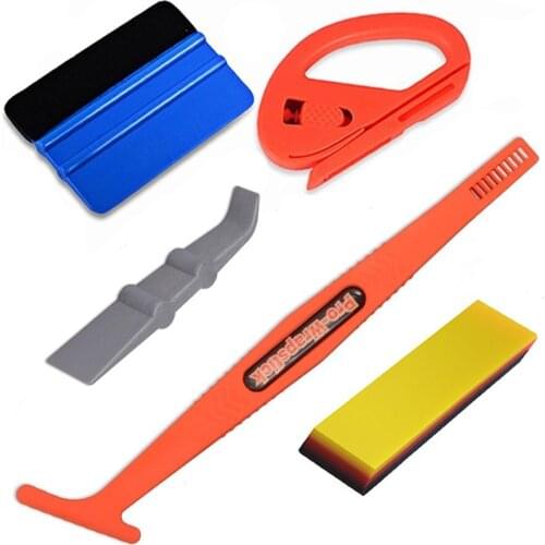 EHDIS Auto Car Wrap Accessories Tools Kit Carbon Fiber Vinyl Stickers Wrapping Magnet Squeegee Tint Scraper Film Aid Tool
