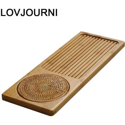 Chino Teaware Dienblad Table Ceremony Puer Kung Fu Serving Set Plateau De Service Chinese Serv Ing Holder Gongfu Tea Tray