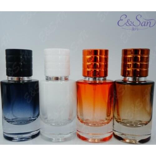 Refillable PT190-30ML New Arrival Colored Spraying Straight Perfume Bottle / Glass Empty Spray Bottle 100PCS/LOT