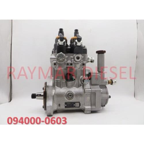 Genuine Diesel Common rail fuel pump 094000-0603, 6245-71-1111 FOR 6D 170 ENGINE