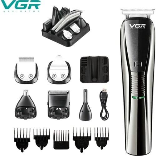 VGR 10W Professional Hair Trimmer Hair Clipper for Men Beard Electric Cutter Hair Cutting Machine Clipper Cordless Cord