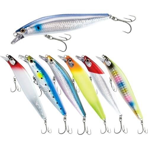2020 New Fishing lure Floating Minnow lure 14g 9.9cm Assassin Deep Diving Bass Bait Wobblers Topwater Crankbait Fishing Lures