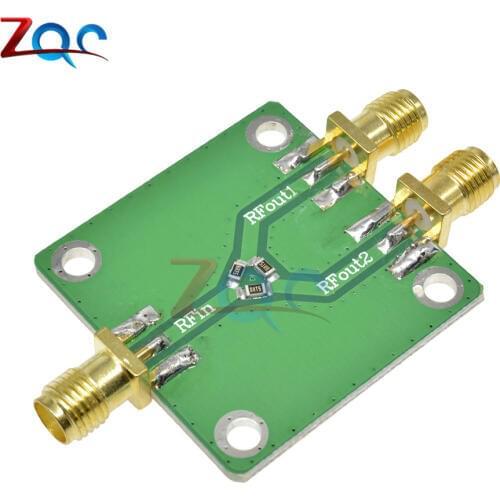 RF Power Splitter RF Microwave Resistance Power Divider Splitter 1 to 2 Combiner SMA DC-5GHz Radio Frequency Divider 6dB 50ohms