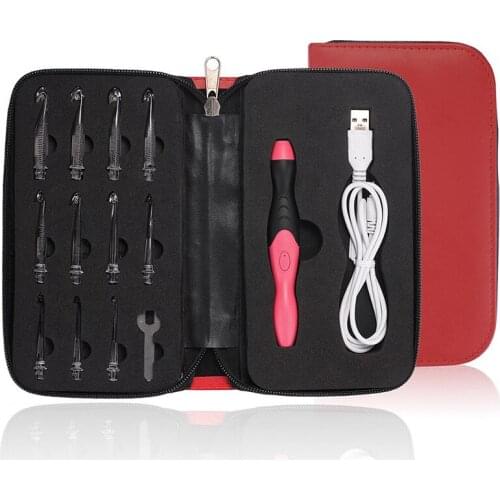 LED Light Crochet Hooks Knitting Needles Weaving AccessoriesToolsCrochet Hooks DIY Luminous Knitting Needle Accessories tool