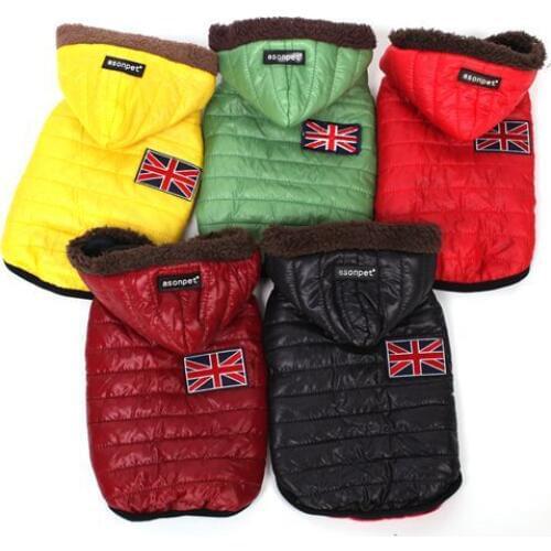 Dog Hoodie Winter Pet Dog Clothes For Dogs Coat Jacket Cotton Perro Ropa French Bulldog Clothing For Dogs Pets Clothing Pug