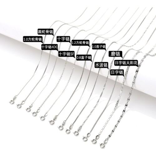 High Quality Fashion Hot Sale For Women Snake Chain Copper Silver Plated Ladies Snake Necklace Jewelry Gift Wholesale