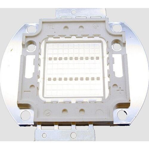 1pcs 20w/30w/50w/100w UV LED COB Chip lamp fishing manicuring purple floodlight 410-420nm EPILEDS 45mil money detecting