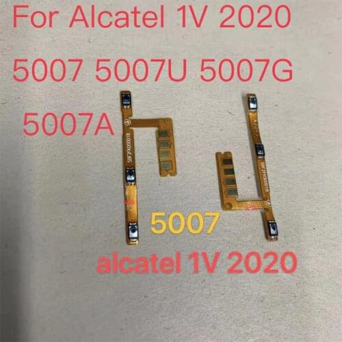 1PCS new For Alcatel 1V 2020 5007 5007U 5007G 5007A Volume Button Flex Cable Side Key Switch ON OFF Control Button Repair Parts