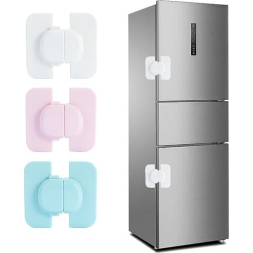 1Pcs Home Refrigerator Fridge Freezer Door Lock Latch Catch Toddler Kids Child Cabinet Locks Baby Safety Child Lock