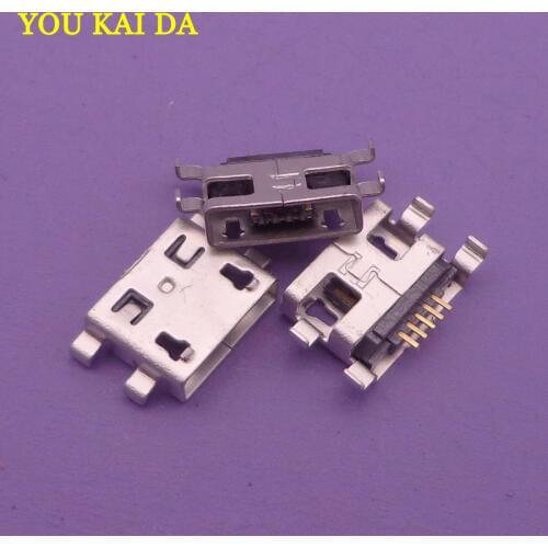 10pcs Micro USB Charging Port for Xiaomi Hongmi Red Mi Note USB Connector Charger Port Micro USB 5pin B type Female Connector