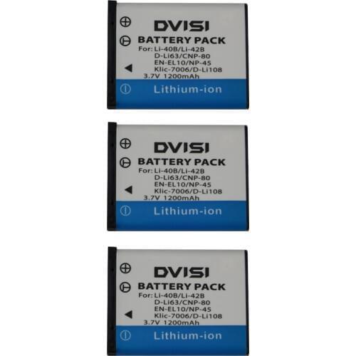3Pcs/lot Li-42B Li42B Li-40B Top Quality Battery for OLYMPUS U700 U710 FE230 FE340 FE290 FE360 U1040 X915 VR320 VR330 FE5000