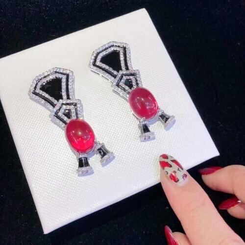 52x23mm Womens High Quality Classic Zircon Jewelry Accessories, Pendant Tassel Accessories