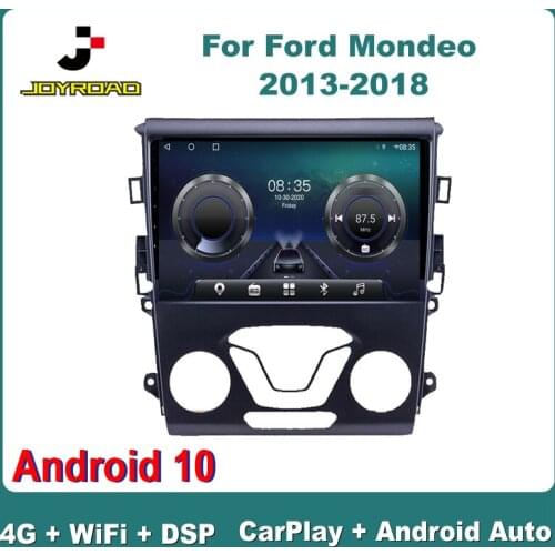 9" For Ford Mondeo 2013-2018 Android 10 Carplay Auto 4G Sim WiFi DSP RDS Car Radio Multimedia Video Player GPS