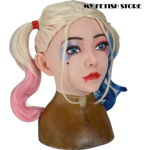 Avila-4G)Crossdress Full Head Realistic Silicone Girl Female Disguise Party Cosplay Transgender Mask Male To Female Drag Queen