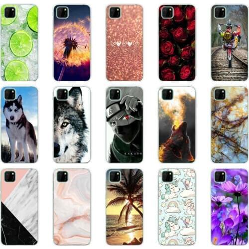 Case For Huawei Y5P Y5 P Case Silicone TPU Phone Back Cover On For Huawei Honor 9s 9 S Honor9s Coque Bumper full Protective Capa