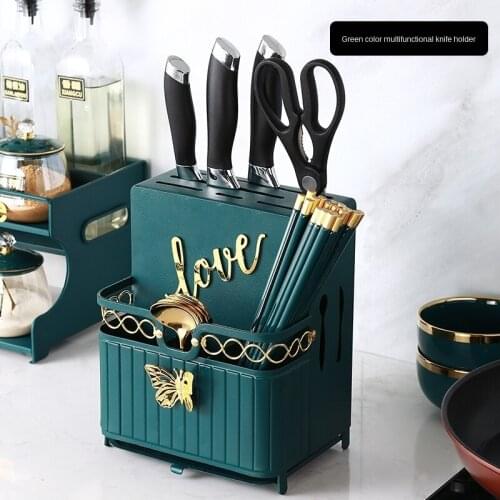 Kitchen knife knife holder storage rack wall hanging style household kitchen products accessories organizer kitchenware