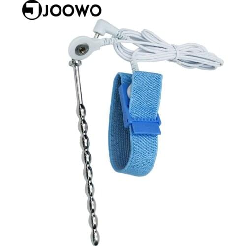 Electro Medical Themed Toys Urethra Stretching Electric Penis Cock Ring Male Chastity Urethral Sound Catheter Sex Products