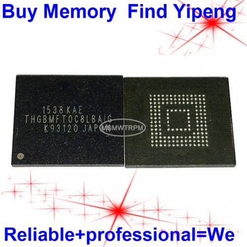 THGBMFT0C8LBAIG BGA153Ball EMMC5.0 5.0 128GB Mobilephone Memory New original and Second-hand Soldered Balls Tested OK