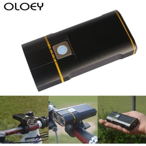 USB Rechargeable New Bike Light 800LM Flashlight Bicycle Front Safety Lights LED+Mount Holder Cycle Accessories Waterproof Lamp