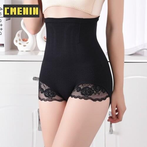 Lace Sexy Lingerie Waist Trainer Tummy Body Shaper Girdle Butt Lifter Shaperwear Women Underwear Slimming Belt S0053 Thong