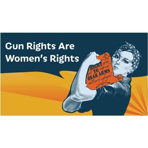 Hot 13 Cm X 7.3cm for Gun Rights Cartoon Car Stickers Waterproof Decal DIY Sunscreen Vinyl Material for JDM SUV RV Apply To Car