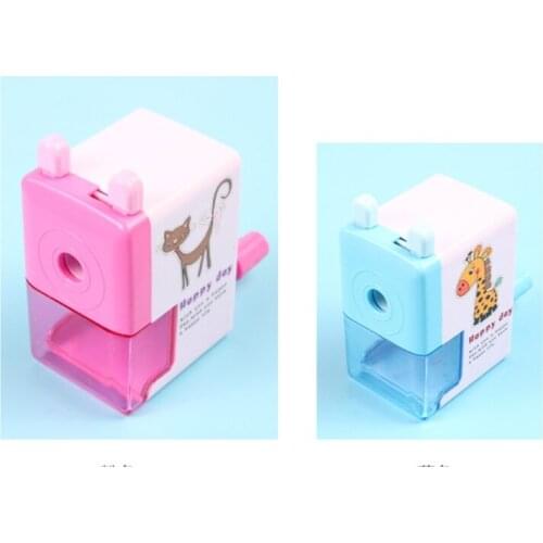 Cartoon Pattern Durable Manual Sharpener Creative Shape Pattern Pencil Cutter Knife for Party Giveaway Students Children