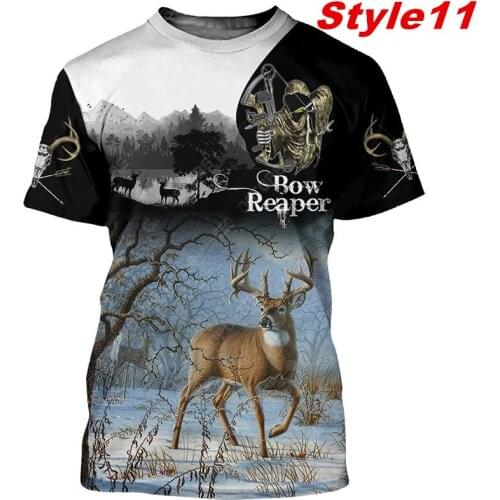 Men/Women summer 3D printing t shirt Animal Deer funny t-shirts Harajuku boy/girl T-shirt trend casual sports shirt tshirt S-6XL