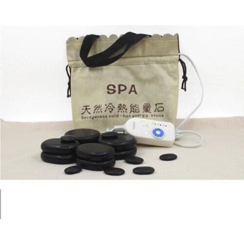 9 Gear temperature adjustment Heating bag for hot energy oil spa stone, herb ball, salt ball, salt bag, Salon SPA bag heater