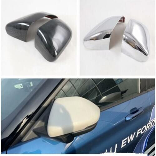 Car Rearveiw Mirror Trim Cover Styling Chrome ABS Sticker Fit for Ford Explorer 2015-2020