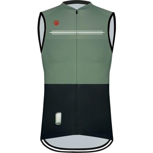 2020 Autumn Long Sleeve Cycling Jersey Sleeveless Vest Ropa Ciclismo Bicycle Clothing MTB Bike Jersey Uniform Mens Clothes