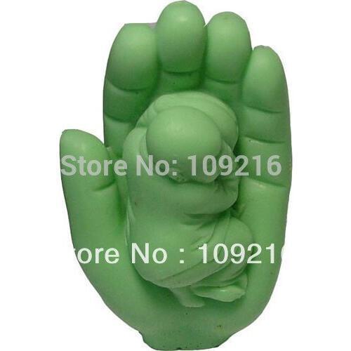 Wholesale!!!1pcs Buddhas-Hand With Baby (R0700 ) Silicone Handmade Soap Mold Crafts DIY Mold