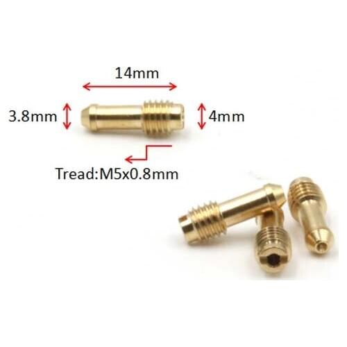 Pilot Jet Idle Slow Jet for Mikuni Carb Kawasaki Kz1000j / K / M / P / R, KZ1100 bandit 75A400 Stimulus 40079A GS1000, GS1100