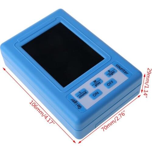 Professional Electromagnetic Radiation Detector Dosimeter Monitor Radiation Tester EMF Meter BR-9A