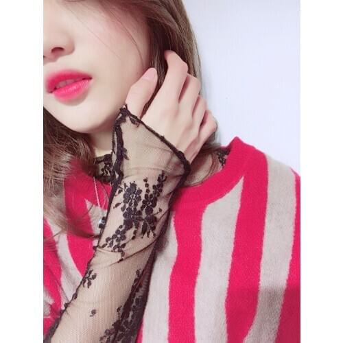 Sexy Women See Through Transparent Mesh Tops Long Sleeve Sheer Slim Ladies Turtleneck ds505