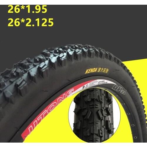 26 inch 1.95 2.125 MTB Mountain Road Bike Tires Bicycle Inner Tube 26*1.95 26*2.125 Tire Cycling Rubber Tube Wide Tyres