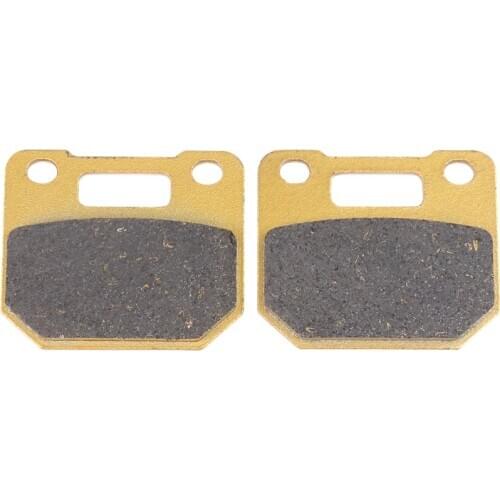 Motorcycle Brake Pads One Pair High Performance Copper Fiber Material Universal For 82mm Adelin Rpm Frando Brake Caliper