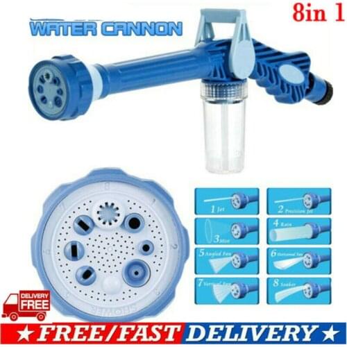 High Pressure Water Power Blaster 8IN1 Spray Gun Garden Hose Lawn Car Wash