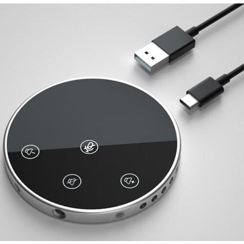 Omnidirectional microphone Y03 video voice USB 360° radio conference microphone webcast microphone 5V/3W